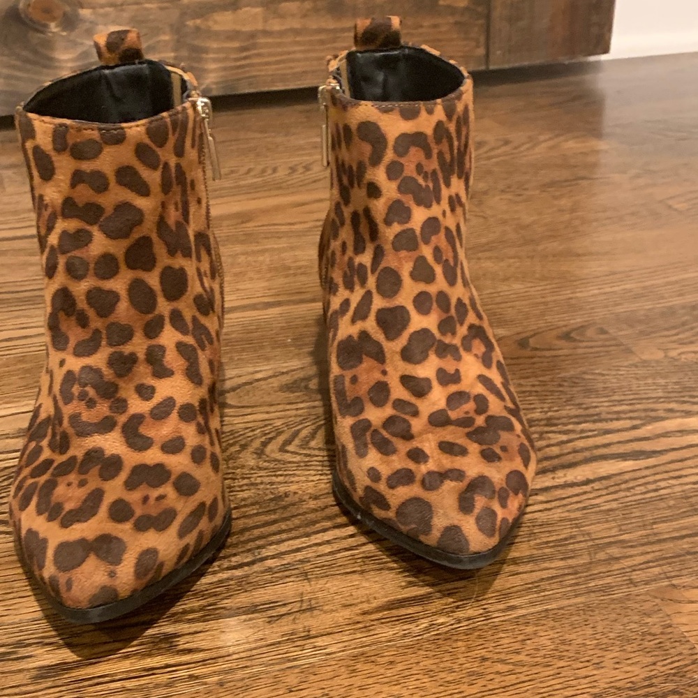 Leopard Print Bootie - image 4